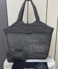 Сумка Saint Laurent Icare In Raffia Black
